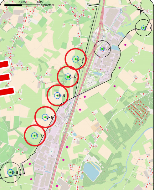 HazW kaart locaties