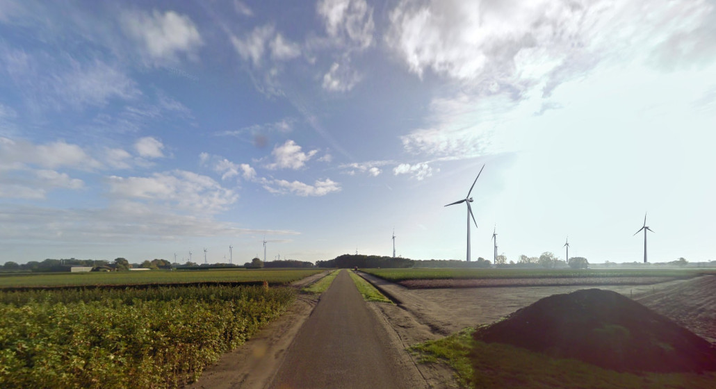 Artist impression cluster Hazeldonk vanaf de Waaijenbergstraat in Zundert