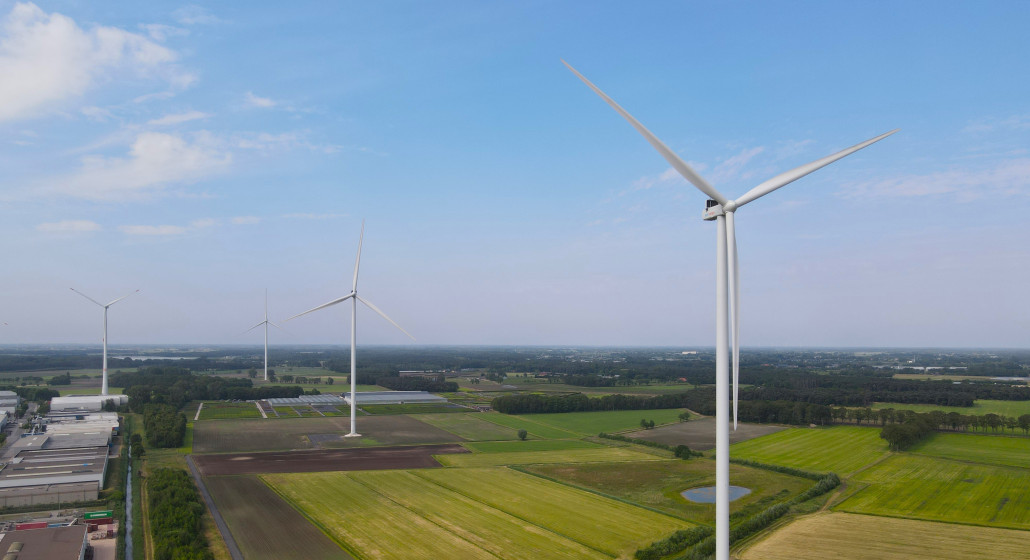 Windpark Hazeldonk West is opgeleverd